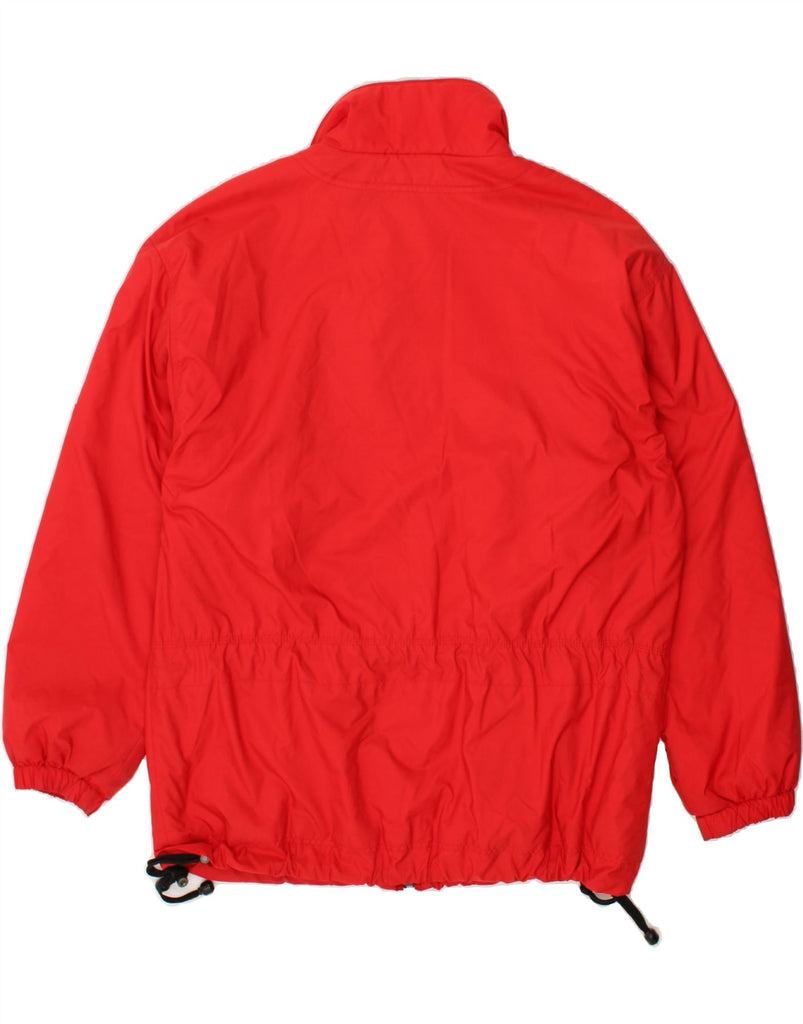 LUHTA Mens Windbreaker Jacket Large Red Polyester | Vintage Luhta | Thrift | Second-Hand Luhta | Used Clothing | Messina Hembry 