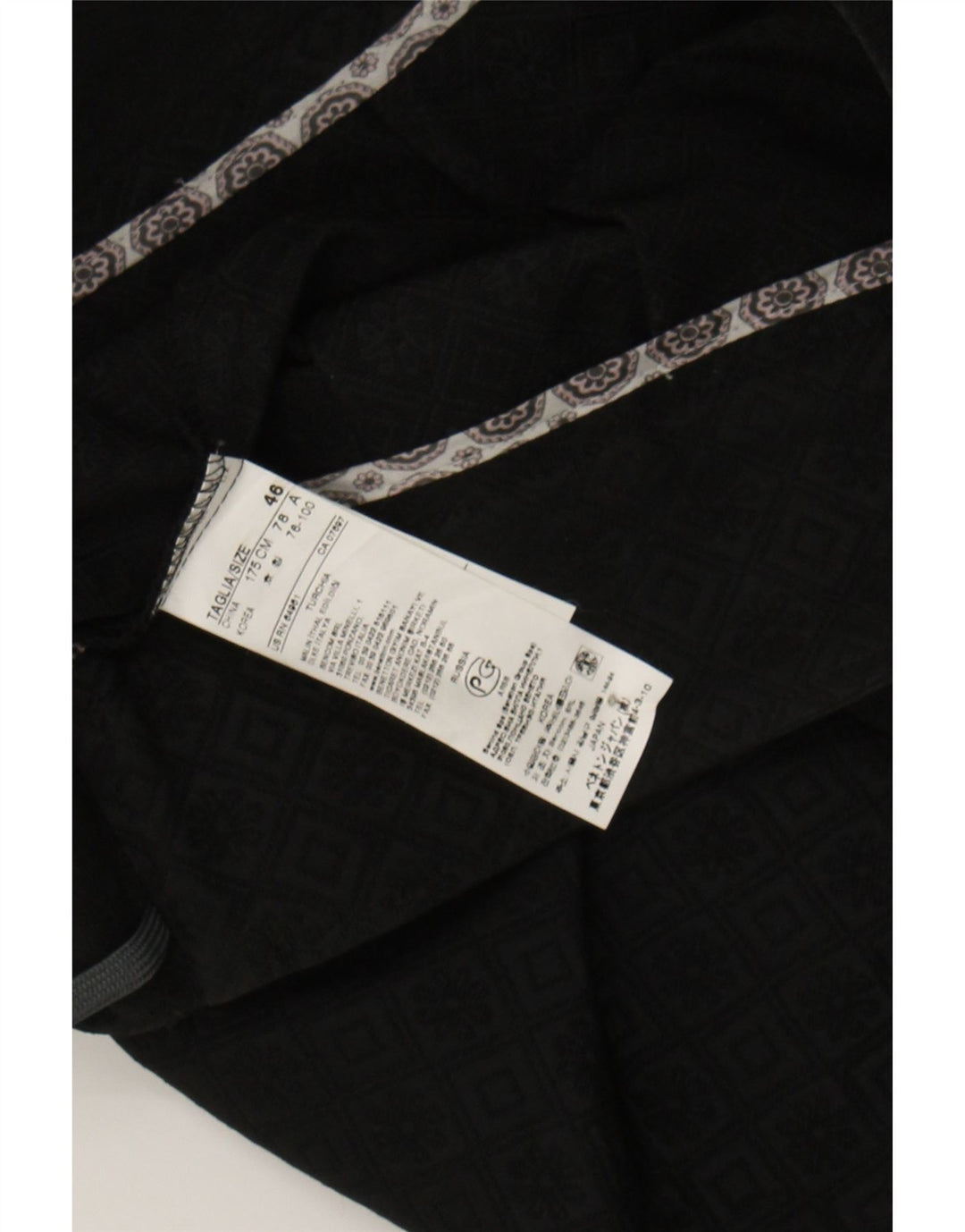 BENETTON Womens Pencil Skirt IT 46 Large W32  Black Acrylic Vintage Benetton and Second-Hand Benetton from Messina Hembry 