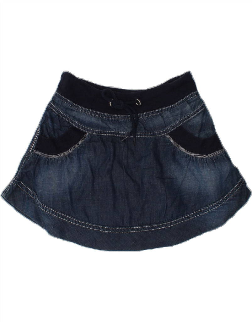 LIU JO JUNIOR Girls Denim Skirt 5-6 Years W24  Blue Cotton | Vintage Liu Jo junior | Thrift | Second-Hand Liu Jo junior | Used Clothing | Messina Hembry 