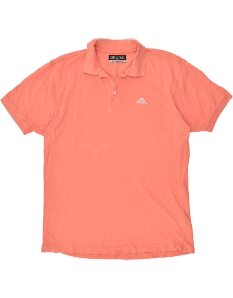 KAPPA Mens Polo Shirt XL Orange Cotton | Vintage Kappa | Thrift | Second-Hand Kappa | Used Clothing | Messina Hembry 