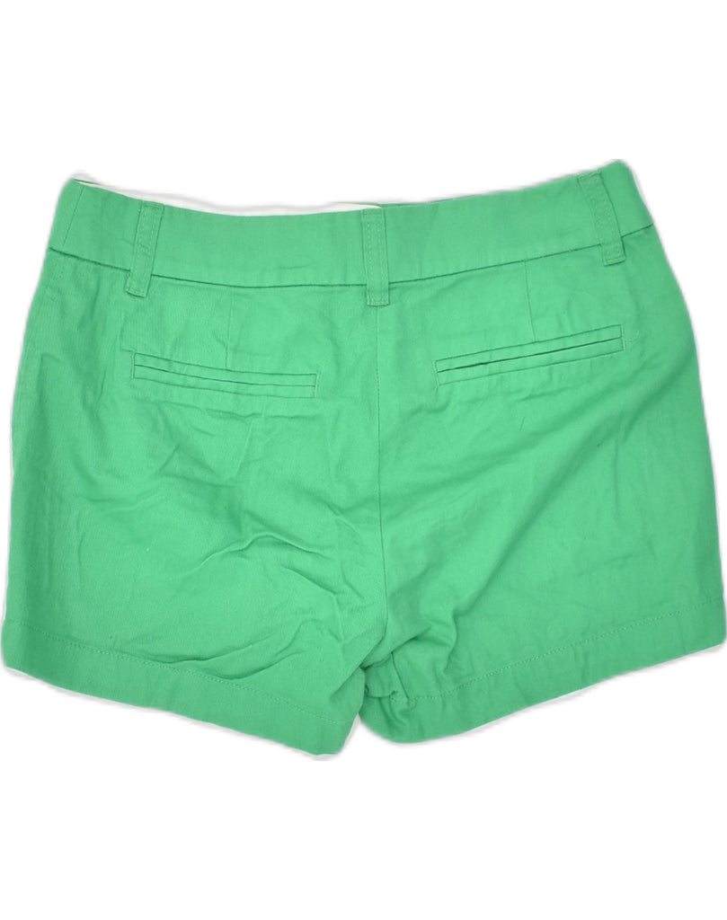 J. CREW Womens Chino Shorts W30 Medium Green Cotton | Vintage J. Crew | Thrift | Second-Hand J. Crew | Used Clothing | Messina Hembry 