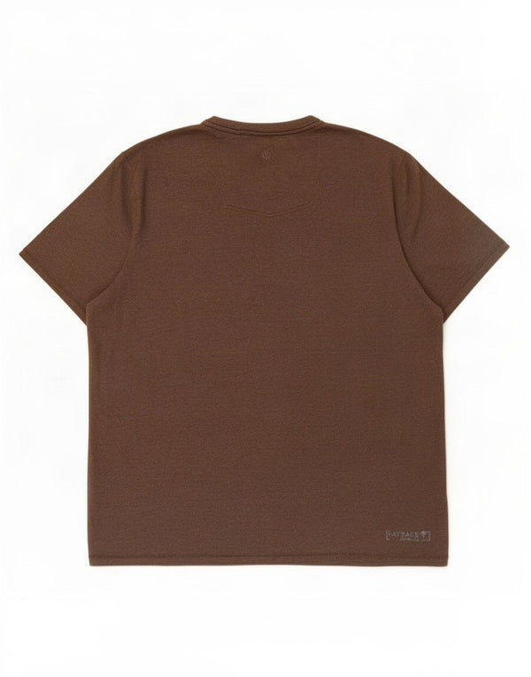 Fat Face Mens Graphic T-Shirt Top 2XL Brown Cotton