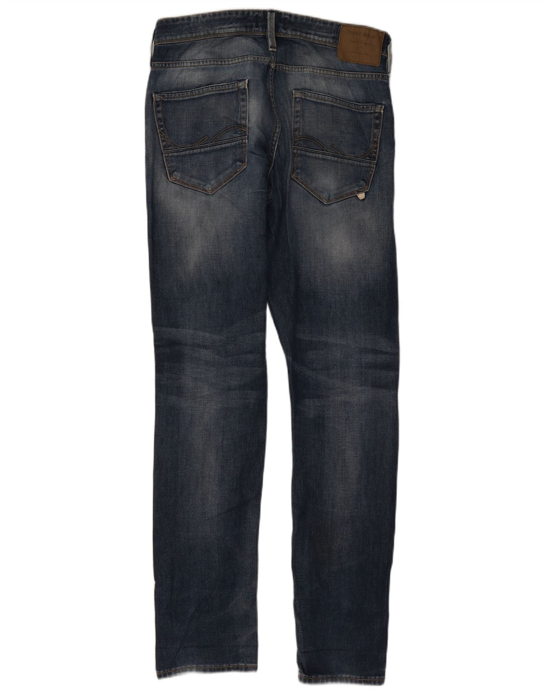 Jack & Jones Mens GLENN Slim Jeans W32 L32 Blue Cotton