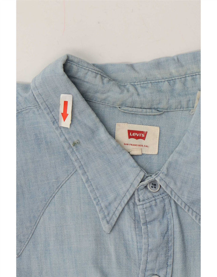 Levi's Mens Shirt Large Blue