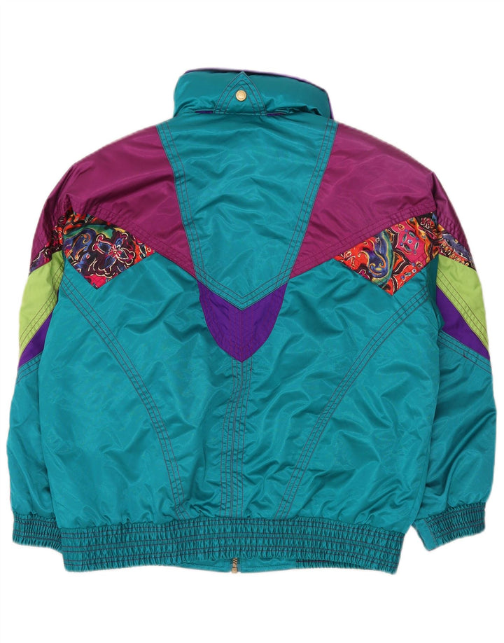 NEVICA Womens Oversized Windbreaker Jacket US 8 Medium Turquoise