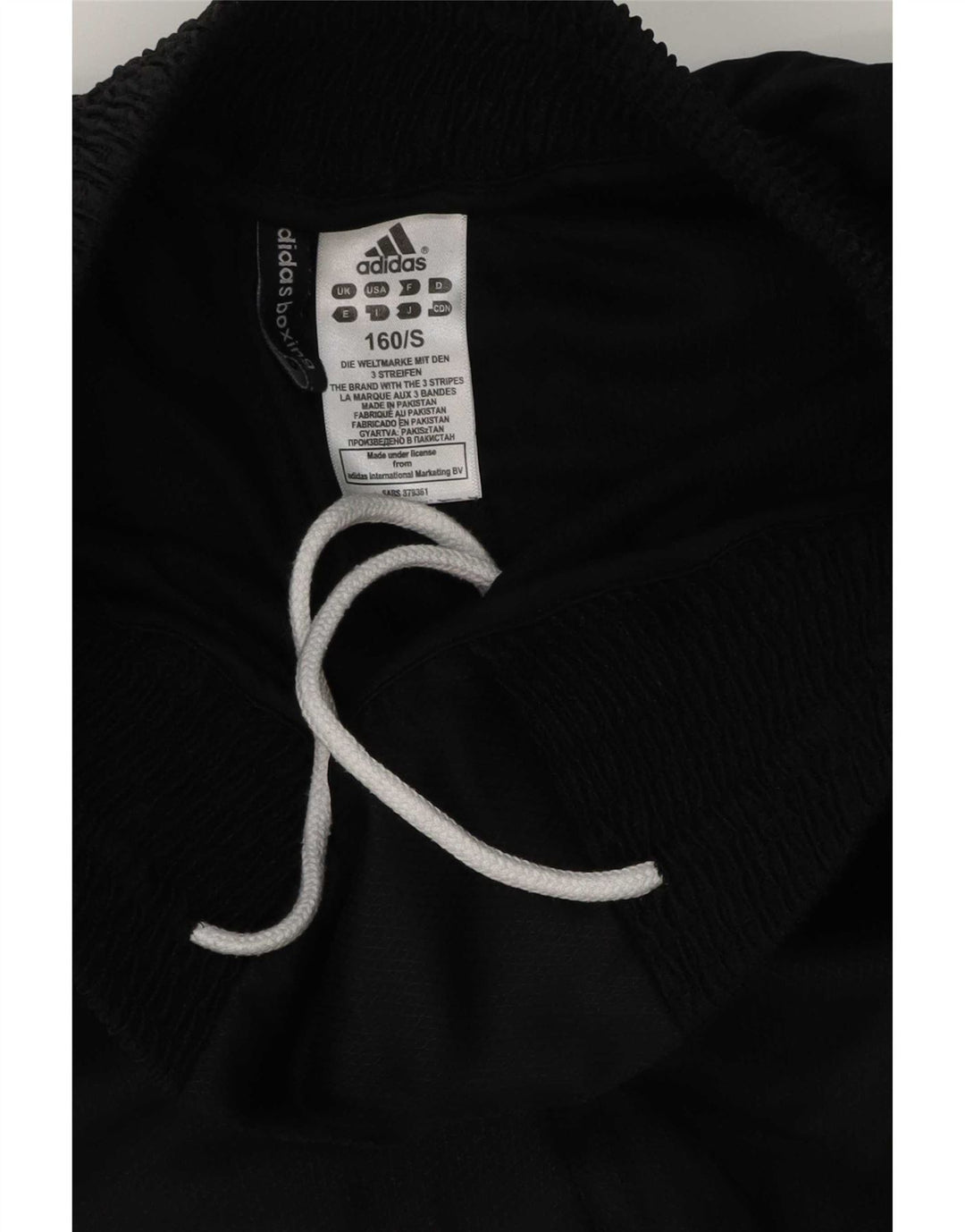 Adidas Mens Boxing Sport Shorts Small Black Polyester Sports