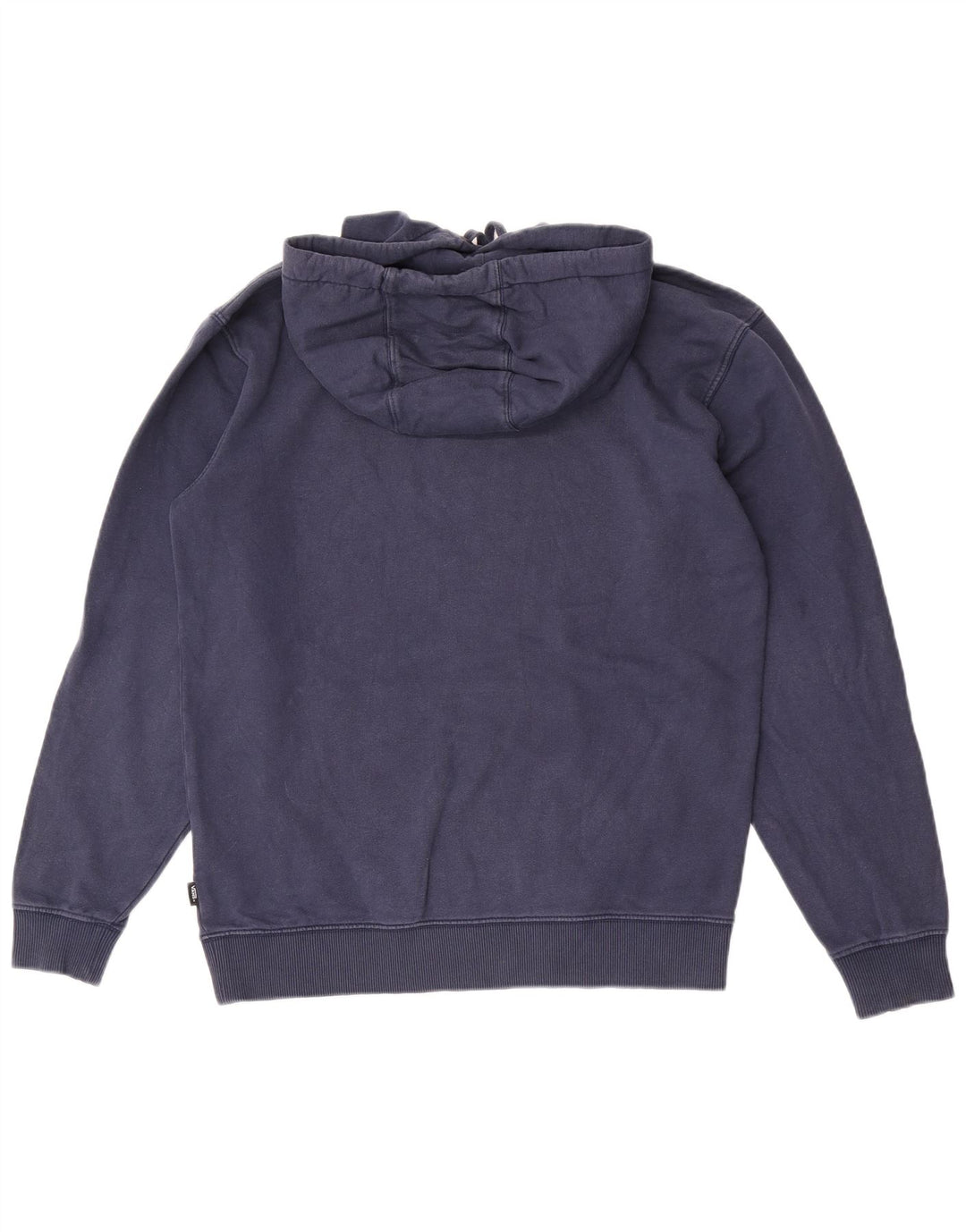 Vans Mens Graphic Hoodie Jumper Small Navy Blue Cotton