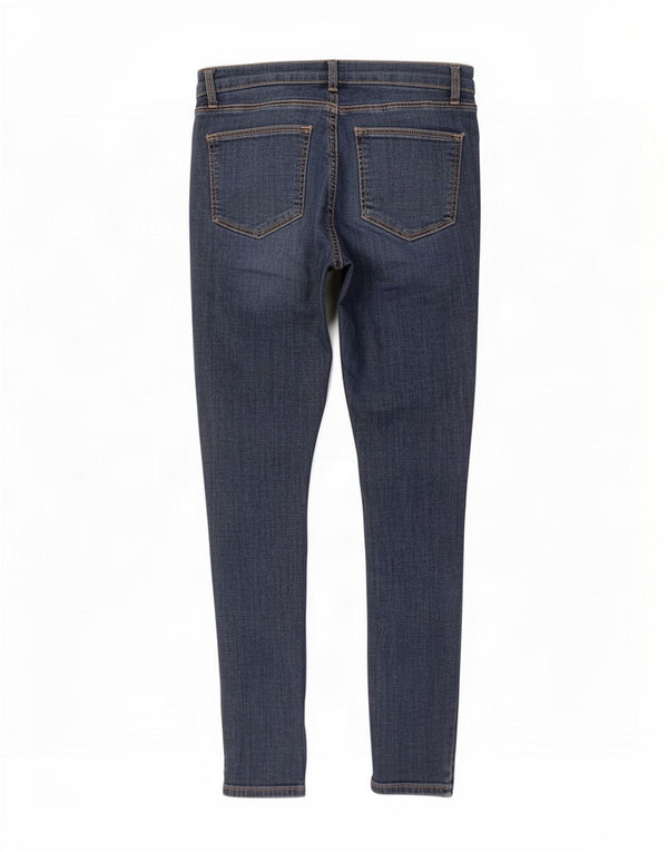 Topshop Womens Skinny Jeans W26 L26 Blue Cotton