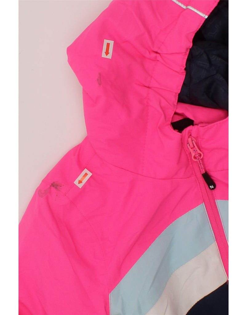NORTHVILLE Girls Windbreaker Jacket 4-5 Years Multicoloured Colourblock Vintage Northville and Second-Hand Northville from Messina Hembry 