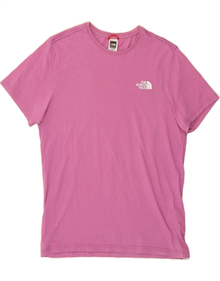 THE NORTH FACE Mens T-Shirt Top Medium Pink Vintage The North Face and Second-Hand The North Face from Messina Hembry 
