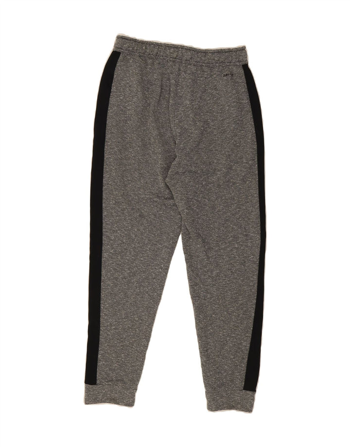 NIKE Mens Dri Fit Tracksuit Trousers Joggers Small  Grey Colourblock Vintage Nike and Second-Hand Nike from Messina Hembry 