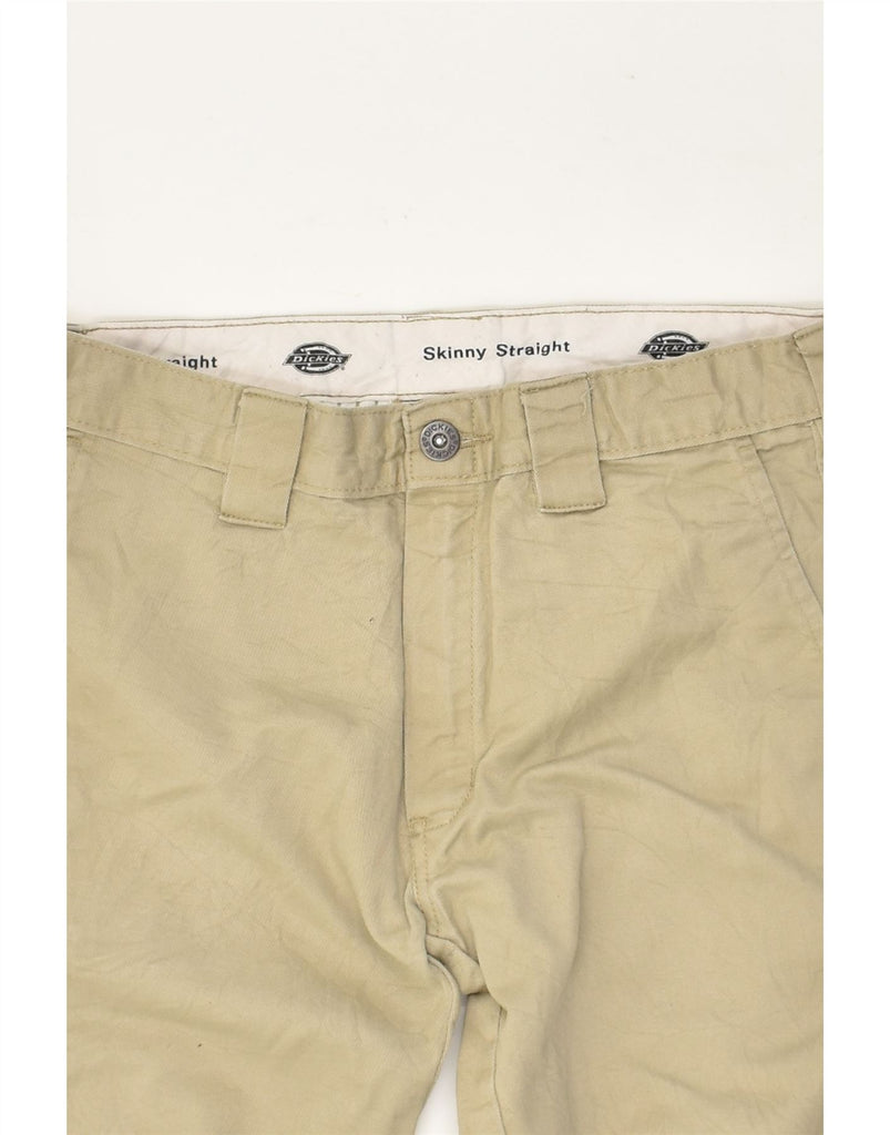 DICKIES Boys Straight Chino Trousers 12-13 Years W28 L27  Beige Cotton | Vintage Dickies | Thrift | Second-Hand Dickies | Used Clothing | Messina Hembry 