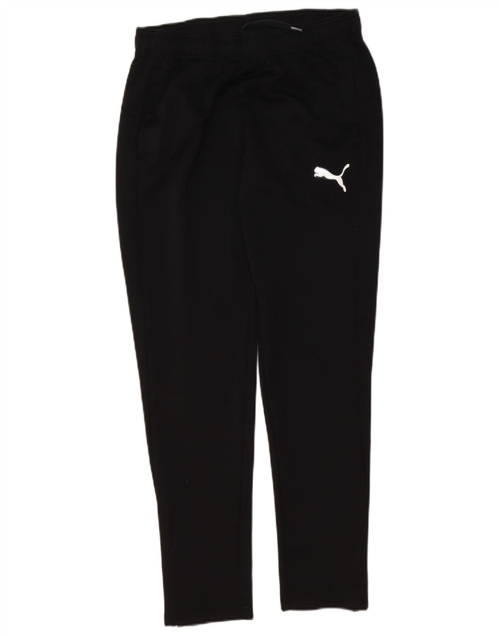 Puma Mens Tracksuit Trousers Medium Black Polyester