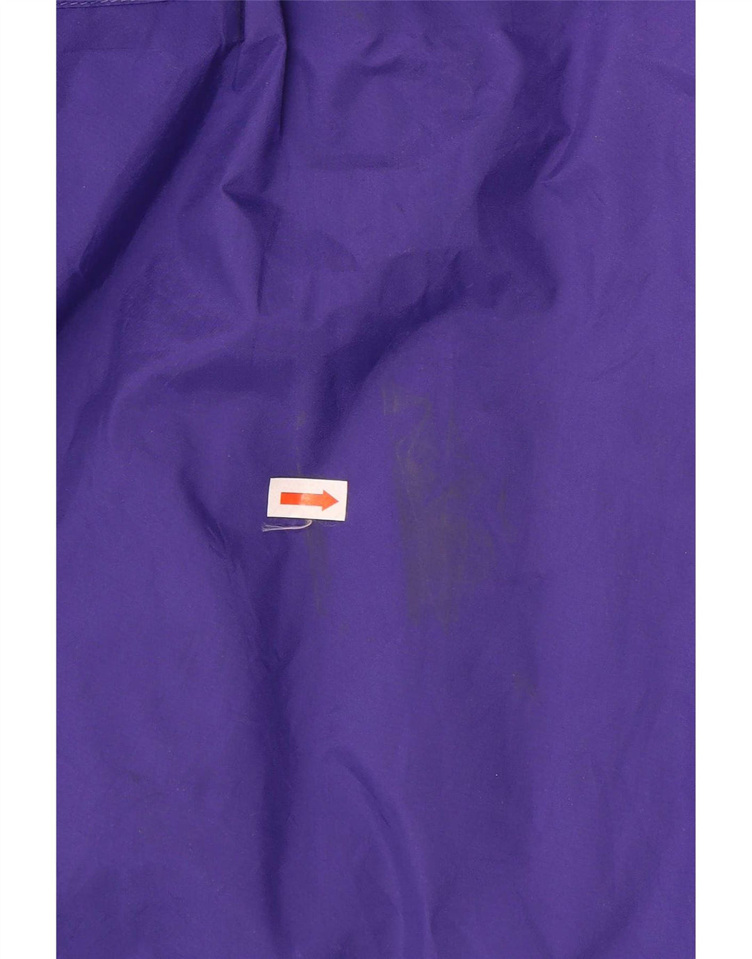 The North Face Womens Hooded Rain Jacket UK 14 Medium Purple Colourblock