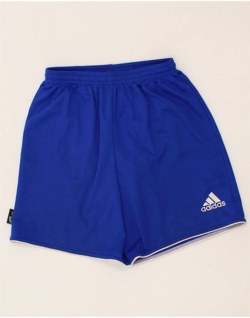 ADIDAS Mens Climalite Sport Shorts XS Blue Polyester Vintage Adidas and Second-Hand Adidas from Messina Hembry 