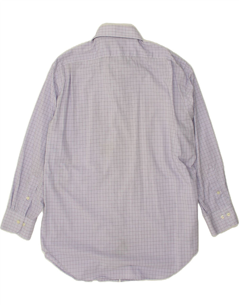 RALPH LAUREN Mens Classic Fit Shirt Size 17 1/2 XL Pink Check Cotton Vintage Ralph Lauren and Second-Hand Ralph Lauren from Messina Hembry 