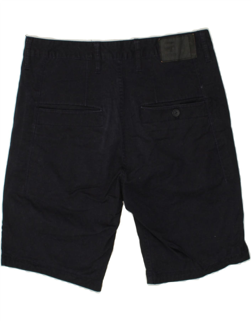 G-STAR Mens Chino Shorts W30 Medium Navy Blue | Vintage G-Star | Thrift | Second-Hand G-Star | Used Clothing | Messina Hembry 