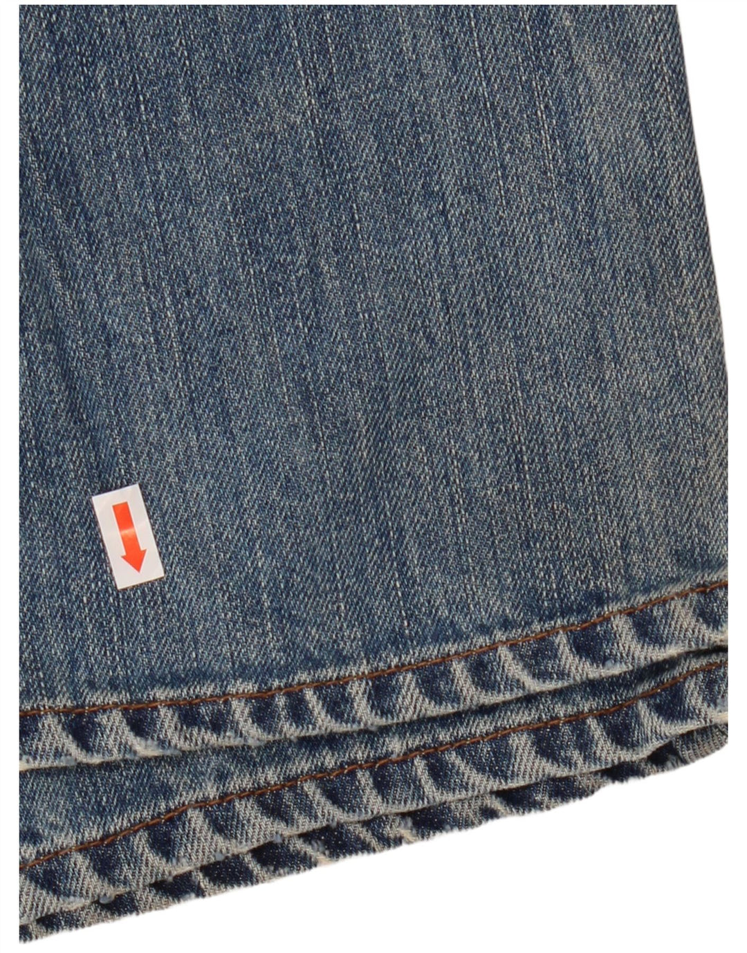 J. Crew Mens Relaxed Fit Straight Jeans W36 L32 Blue Cotton