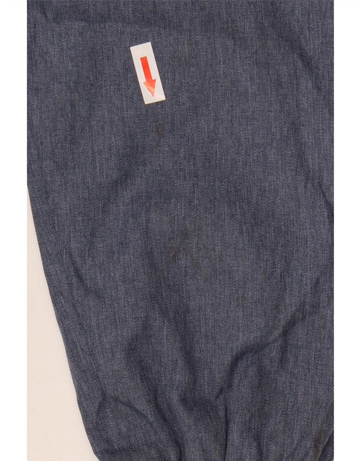 Lyle & Scott Mens Hooded Rain Jacket UK 38 Medium Blue Polyester
