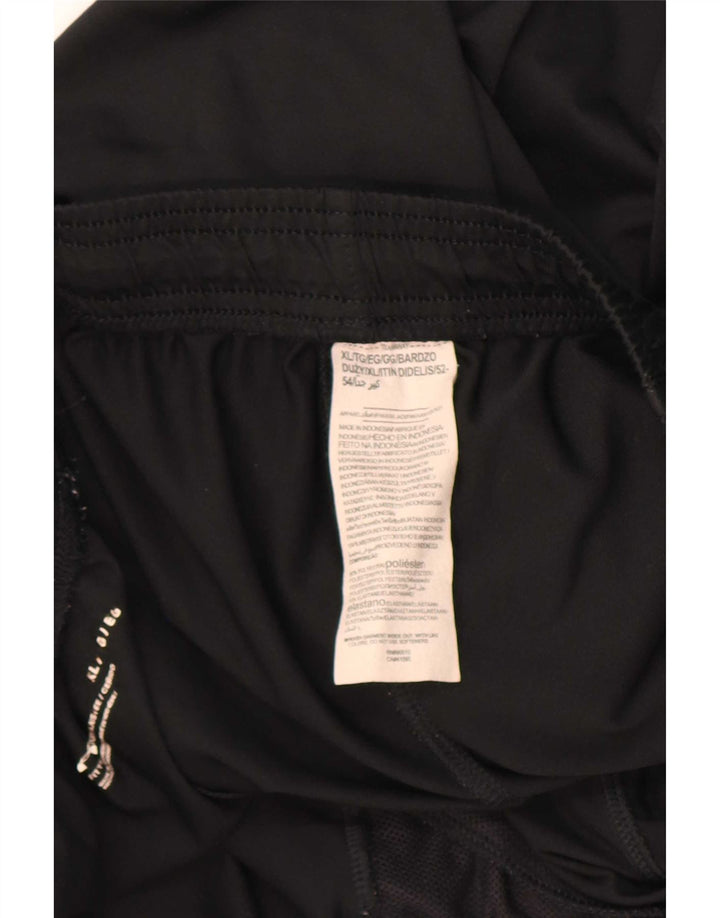 Under Armour Mens Tracksuit Trousers XL Black Polyester