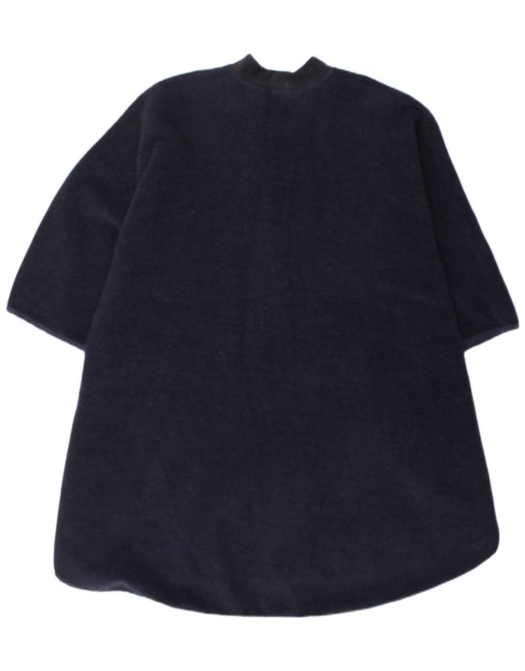 Fort & Madox Womens Poncho Coat UK 40 Large Navy Blue
