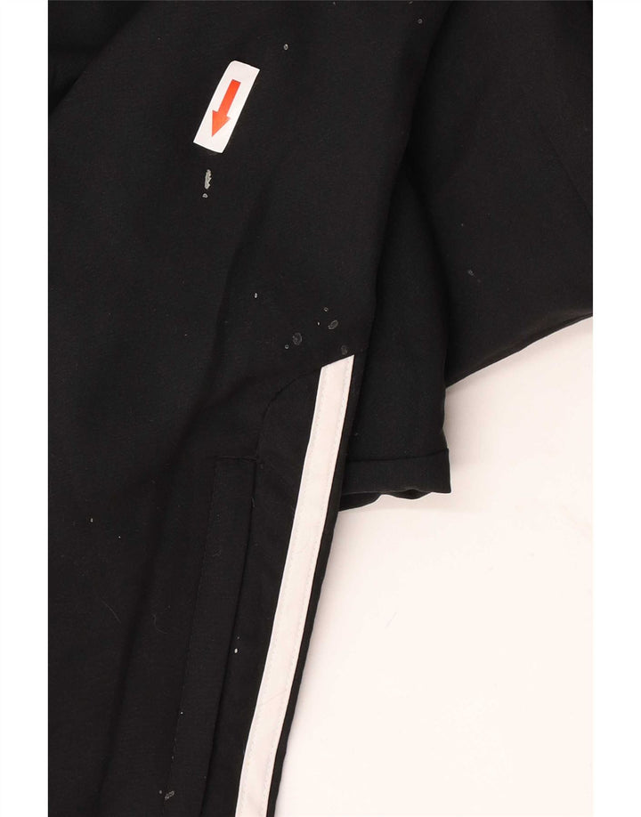 Adidas Mens Tracksuit Trousers Joggers Medium Black Polyester