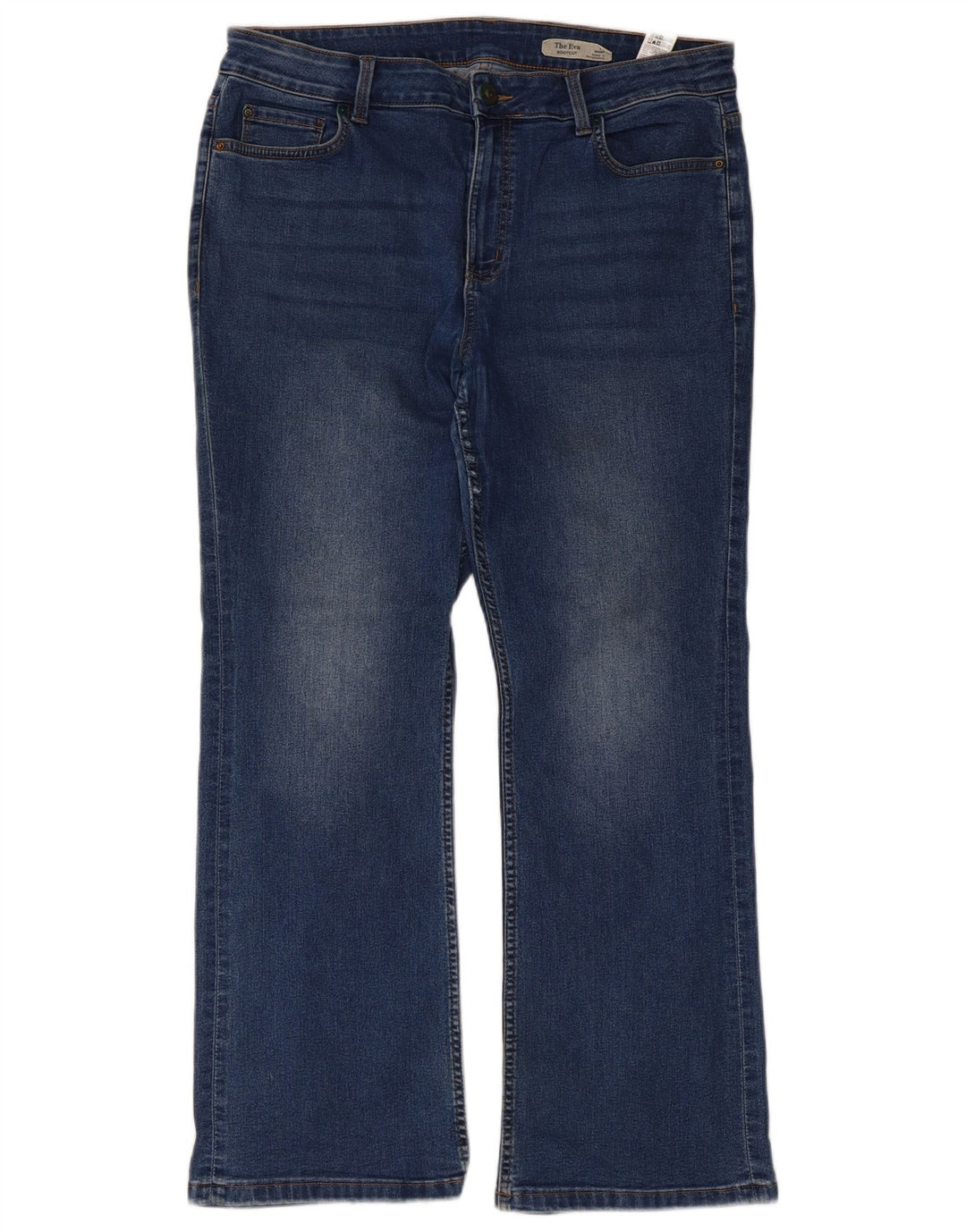 Marks & Spencer Womens The Eva Bootcut Jeans UK 16 Large W34 L28 Blue