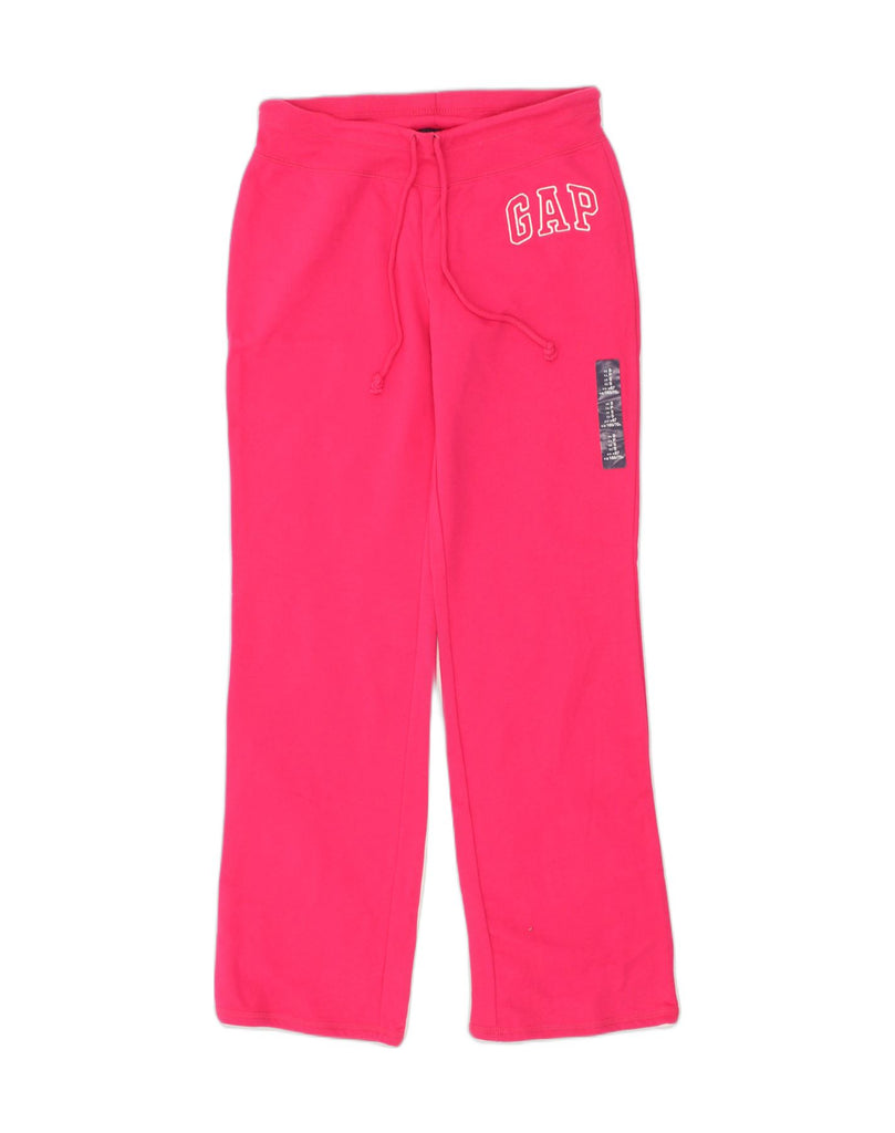 GAP Womens Tracksuit Trousers UK 10 Small Pink Cotton | Vintage Gap | Thrift | Second-Hand Gap | Used Clothing | Messina Hembry 