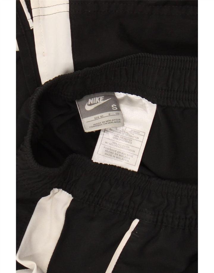 Nike Womens Tracksuit Trousers UK 10 Small Black Polyester