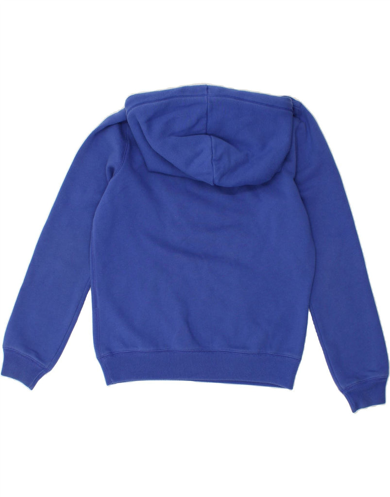JACK WILLS Womens Graphic Hoodie Jumper UK 12 Medium  Blue Cotton | Vintage Jack Wills | Thrift | Second-Hand Jack Wills | Used Clothing | Messina Hembry 