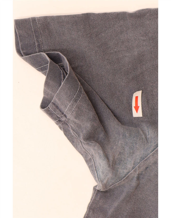 Timberland Mens T-Shirt Top Medium Grey Cotton