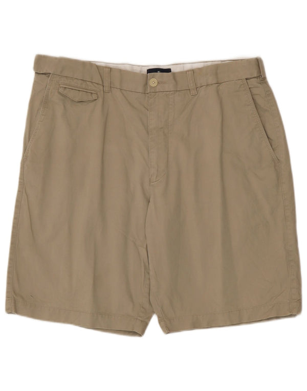 Marks & Spencer Mens Chino Shorts W38 XL Beige Cotton