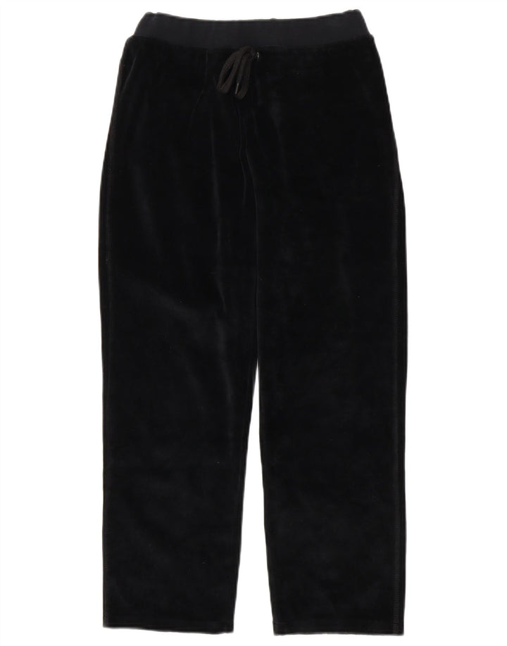 Champion Womens Tracksuit Trousers UK 12 Medium Navy Blue Cotton