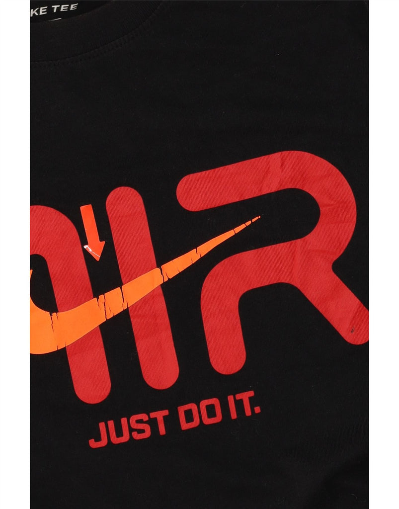NIKE Mens Graphic T-Shirt Top Small Black Cotton Vintage Nike and Second-Hand Nike from Messina Hembry 