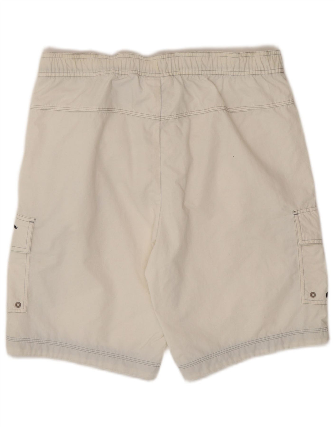 Champion Mens Swimming Shorts Medium White Colourblock Polyamide