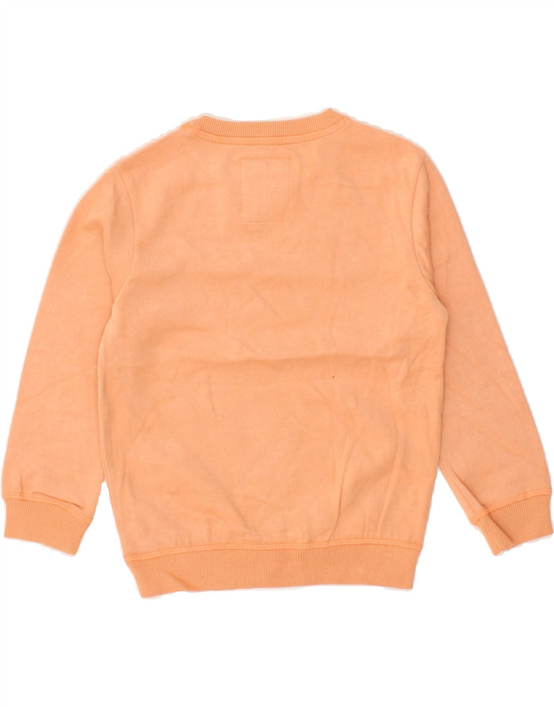 FAT FACE Girls Graphic Sweatshirt Jumper 6-7 Years Orange | Vintage Fat Face | Thrift | Second-Hand Fat Face | Used Clothing | Messina Hembry 