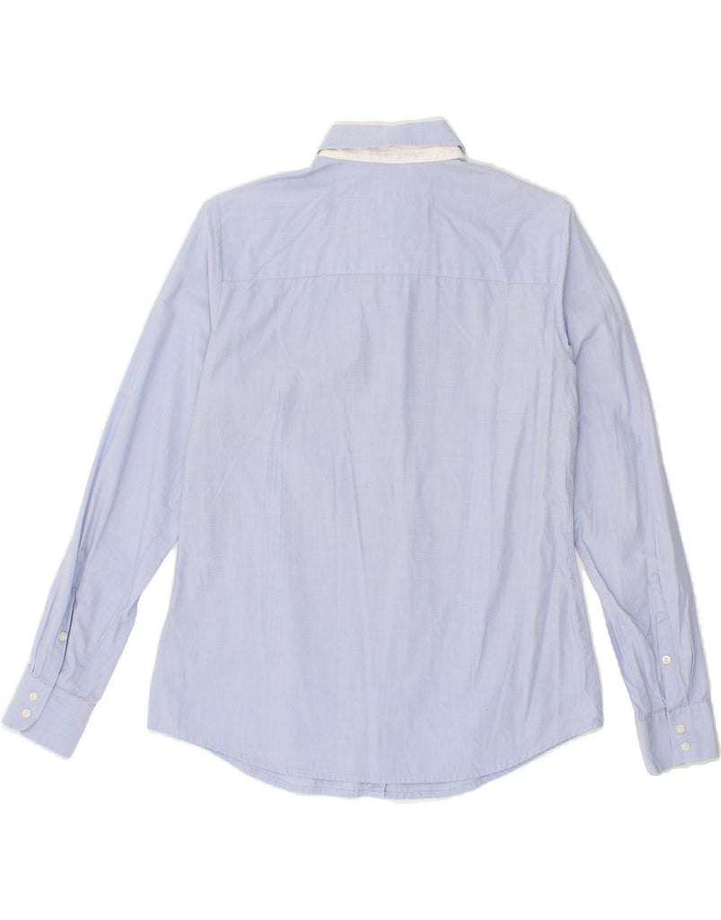 MASSIMO DUTTI Womens Shirt EU 40 Medium Blue Cotton Vintage Massimo Dutti and Second-Hand Massimo Dutti from Messina Hembry 