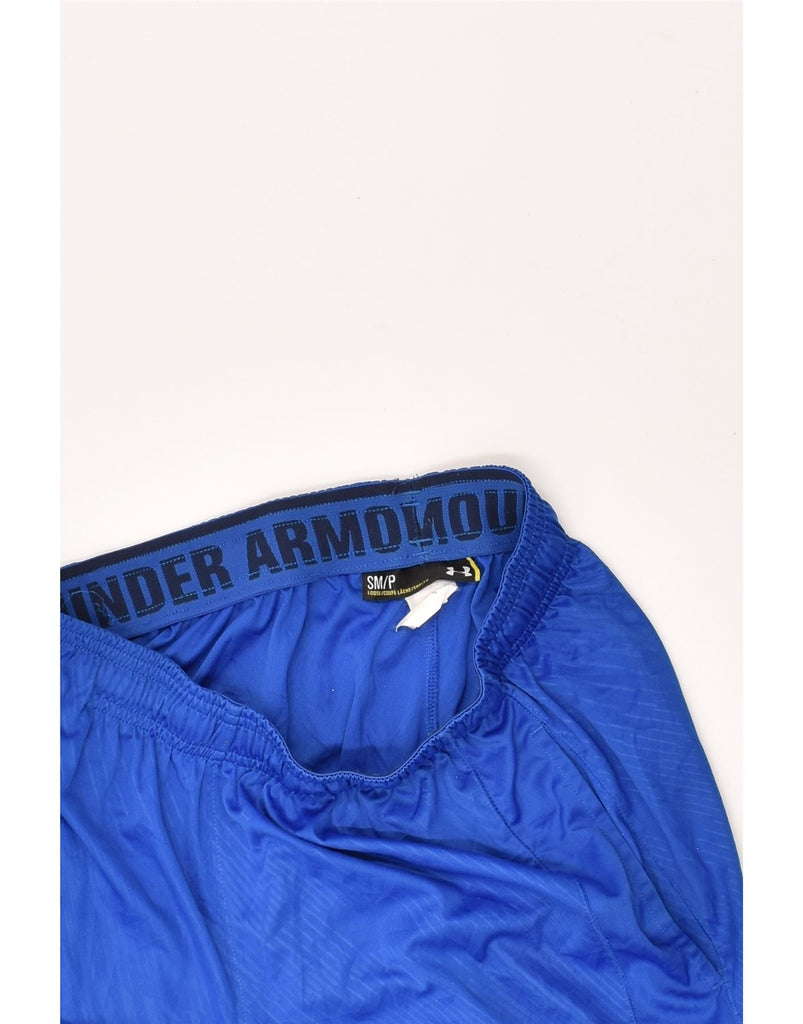 UNDER ARMOUR Mens Sport Shorts Small Blue Polyester | Vintage Under Armour | Thrift | Second-Hand Under Armour | Used Clothing | Messina Hembry 