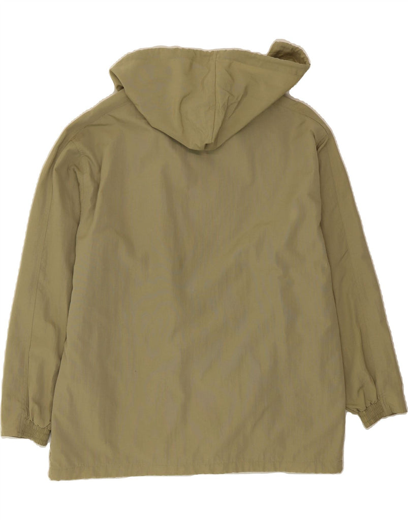 DIADORA Mens Hooded Rain Jacket UK 40 Large Beige Polyamide Vintage Diadora and Second-Hand Diadora from Messina Hembry 