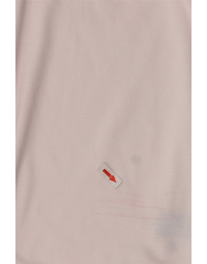 Harmont & Blaine Mens Polo Shirt Large Red Colourblock Cotton