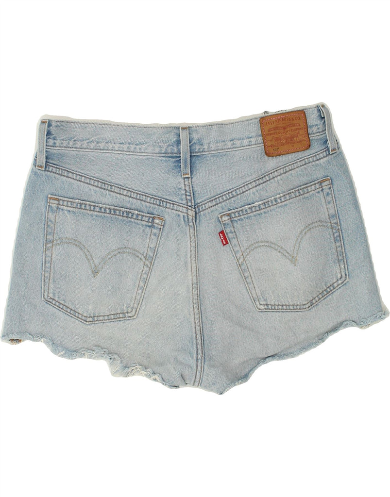 LEVI'S Womens 501 Denim Shorts W30 Medium Blue Cotton | Vintage Levi's | Thrift | Second-Hand Levi's | Used Clothing | Messina Hembry 