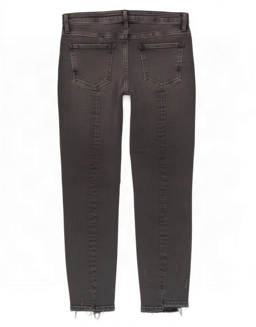 Zara Womens Distressed Slim Jeans EU 38 Small W28 L27 Grey