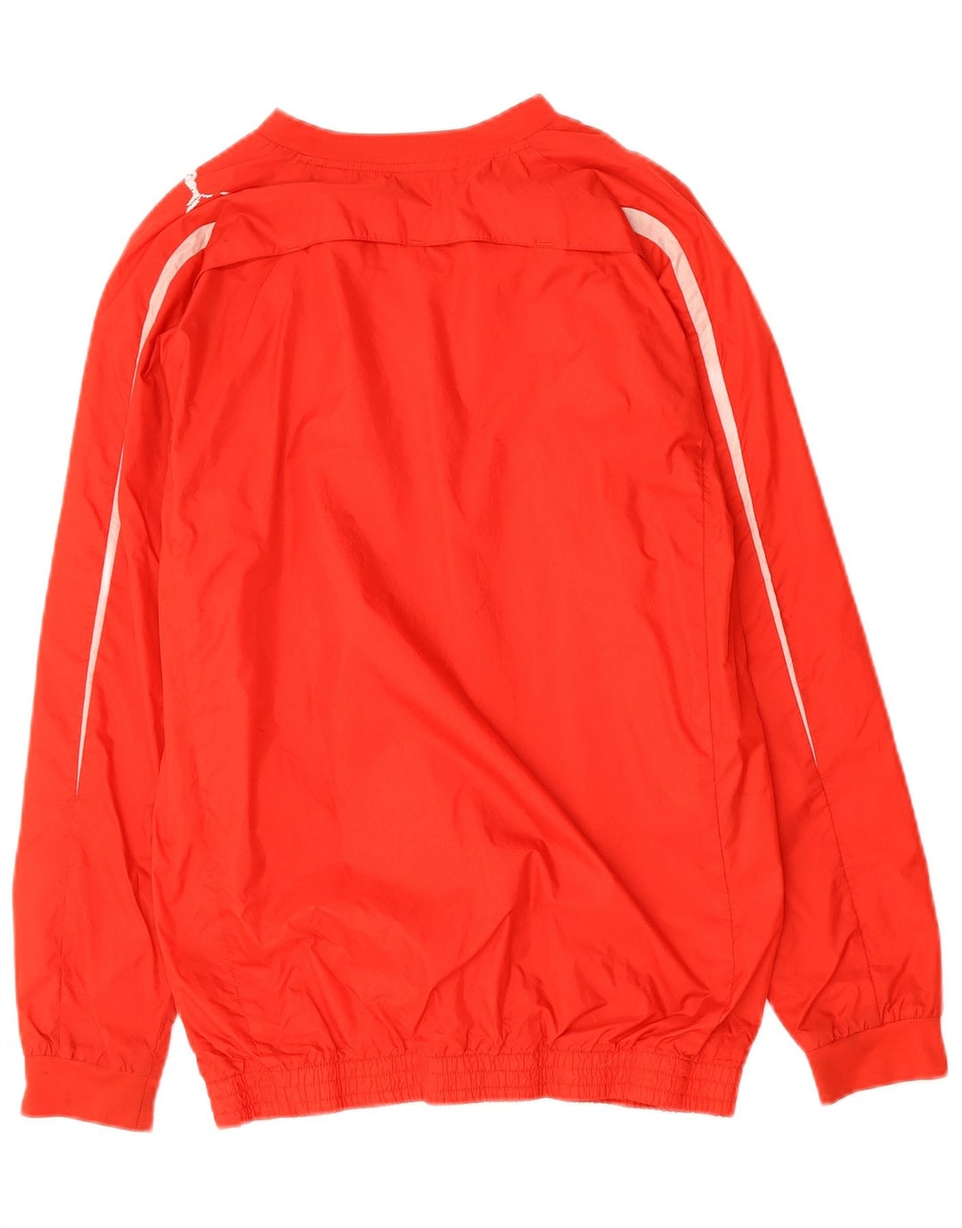 PUMA Mens Top Long Sleeve Medium Red Nylon