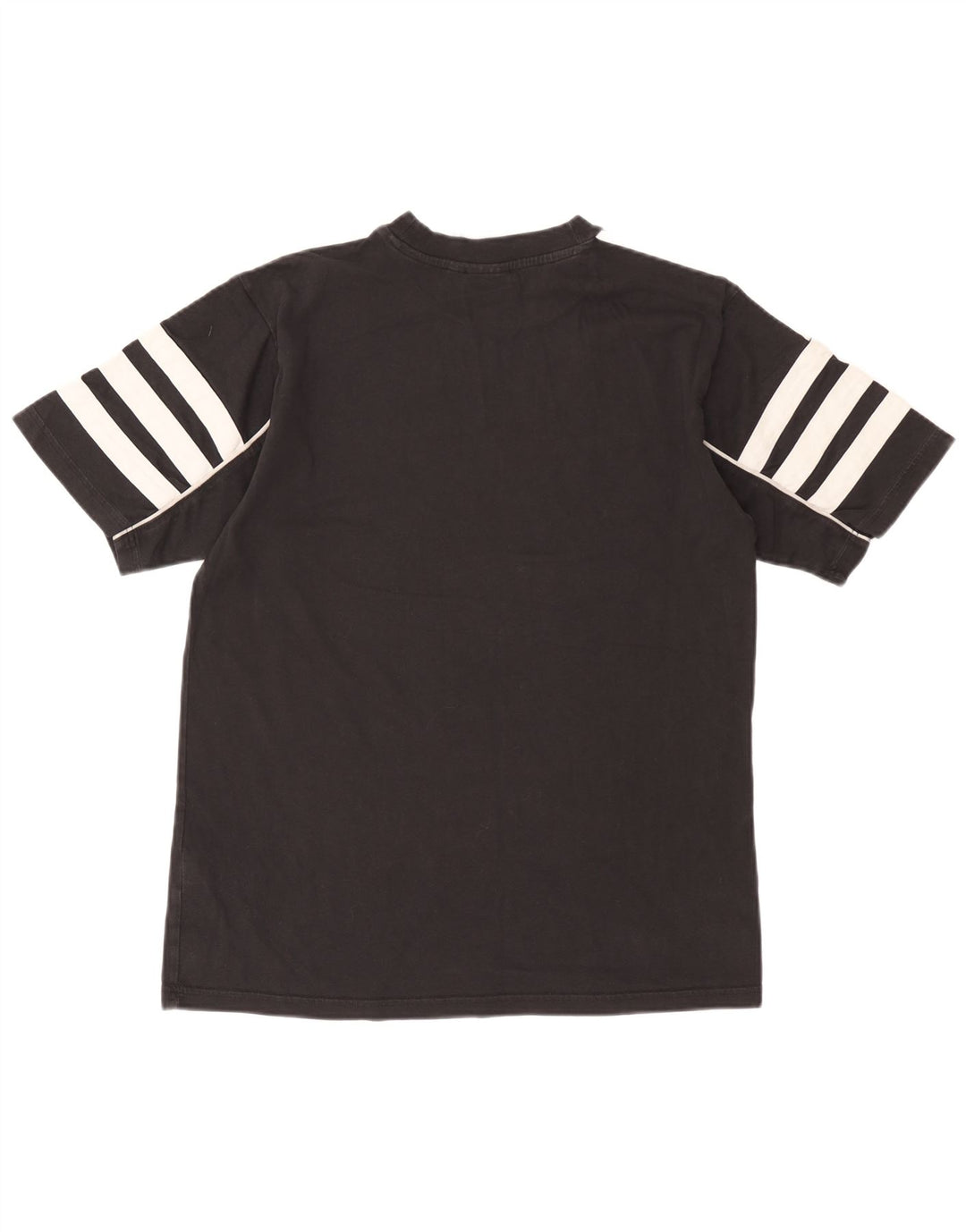Adidas Mens T-Shirt Top Medium Black Cotton