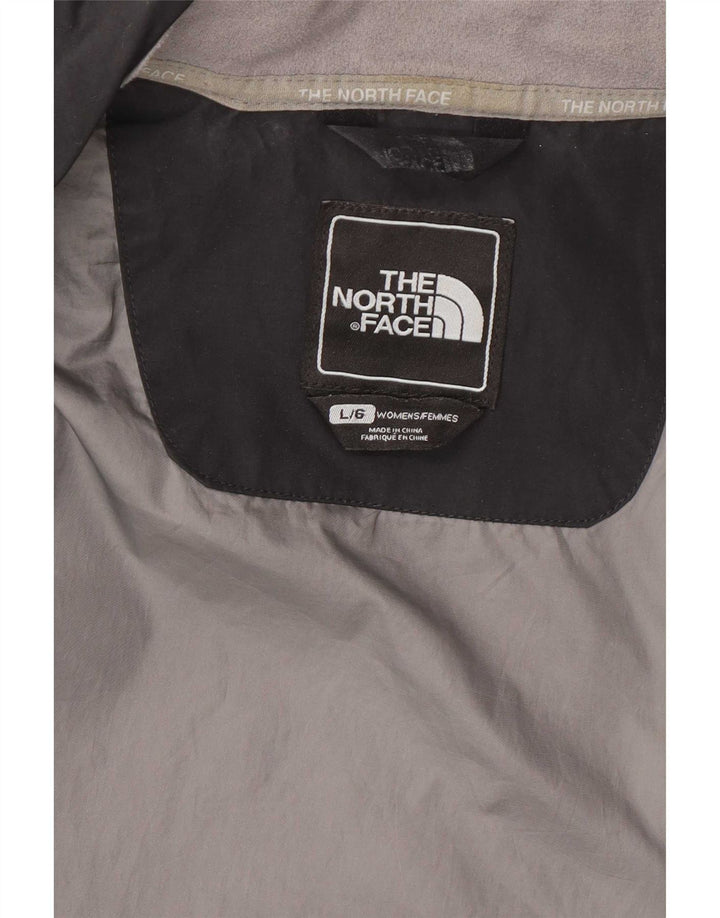 The North Face Womens Hooded Waterproof Jacket UK 16 Large Black
