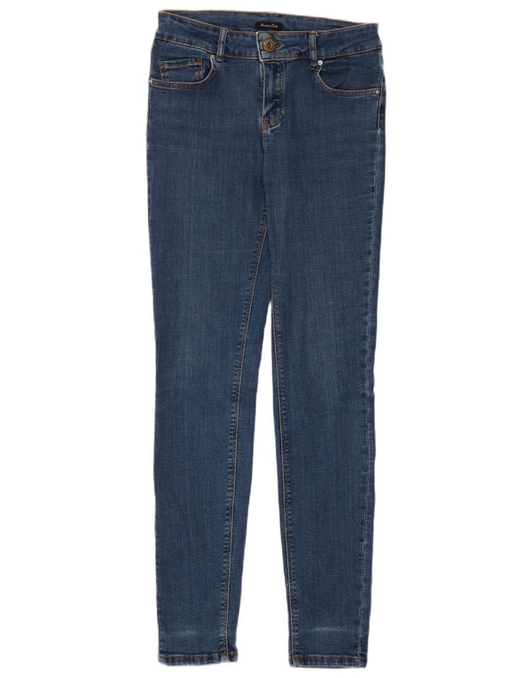 Massimo Dutti Womens Skinny Jeans EU 38 Small W28 L29 Blue