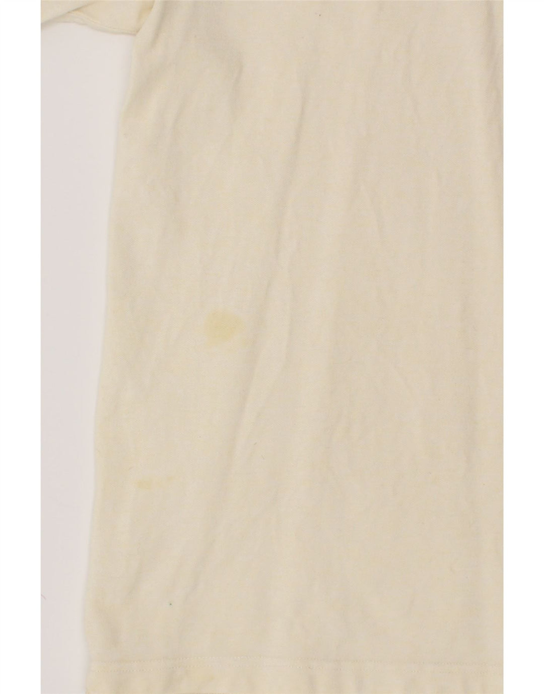 KAPPA Mens Slim Polo Shirt XL Off White Cotton Vintage Kappa and Second-Hand Kappa from Messina Hembry 