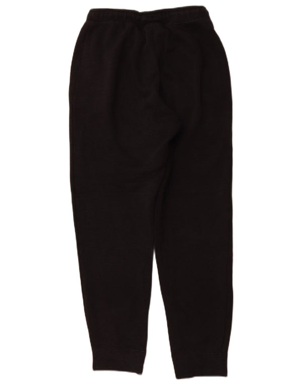 NIKE Womens Tracksuit Trousers Joggers UK 8 Small Black Cotton