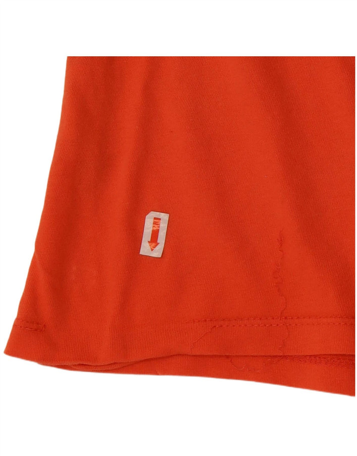Nike Mens Athletic Cut T-Shirt Top XL Orange Cotton