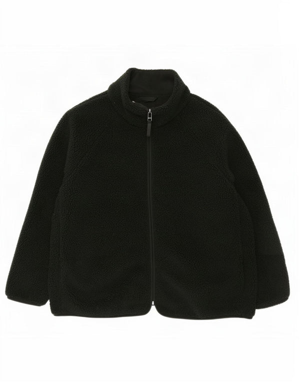 Marks & Spencer Womens Fleece Jacket UK 20 2XL Green Polyester